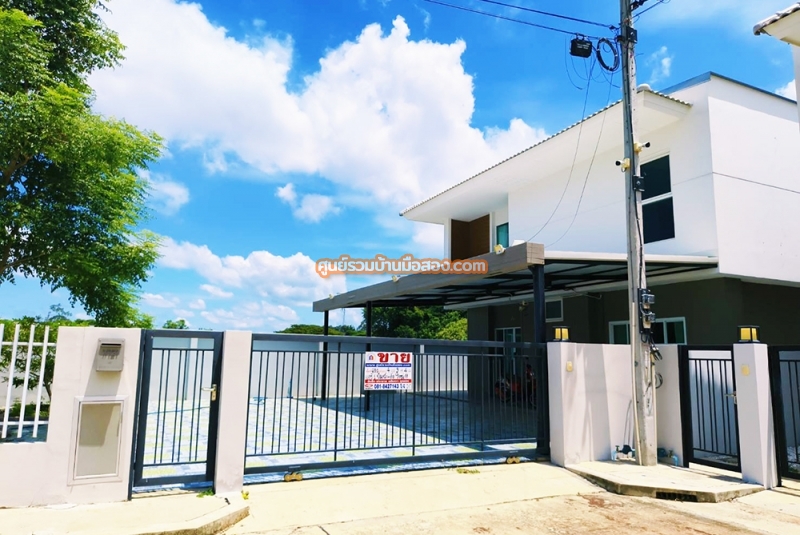 บ้านแฝด 2 ชั้น โครงการปาล์มเทอเรส สระบุรี Palm Terraces Saraburi แก่งคอย สระบุรี